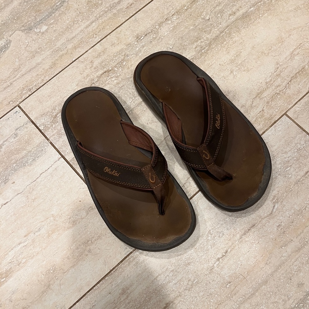 OluKai flip flops